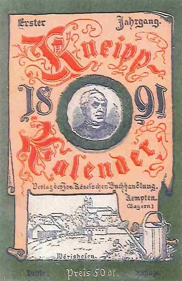 Kneipp-Kalender Nr 1 1891