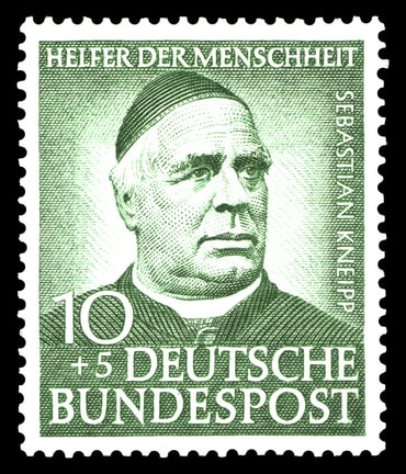 Kneipp Briefmarke aus dem Jahr 1953