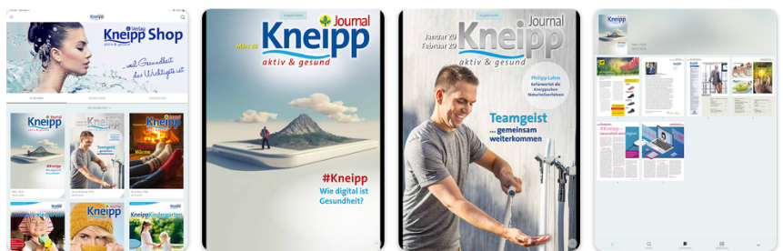 Screenshot App Kneipp-Journal bei Google Play